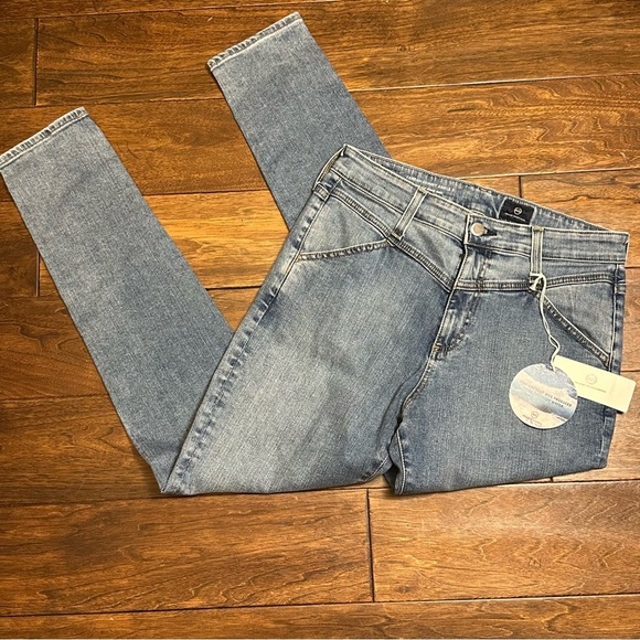 AG Adriano Goldschmeid Women’s Jeans Farrah Skinny Ankle X High-Rise Size 30 - Picture 1 of 16